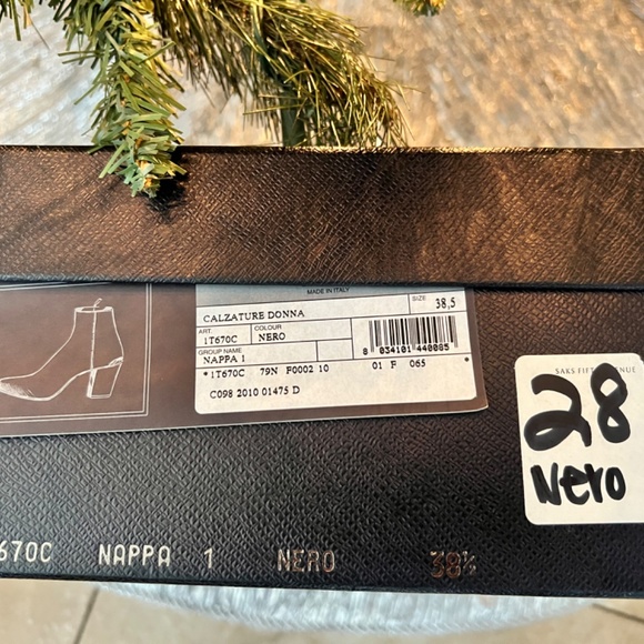 Prada Prada Calzatore Donna Black Boots 38.5 (8.5 US) - Picture 5 of 9